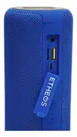 Parlante Portátil Etheos Bluetooth 10m Alcance 10w Azul