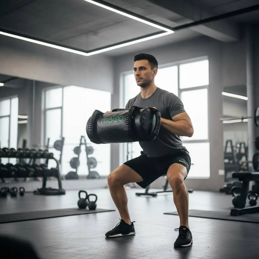 Core Bag 5 Kg Con 6 Agarres Entrenamiento Funcional Gym