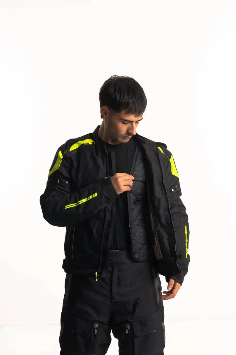 Campera Vertigo Cordura Desmontable Protecciones