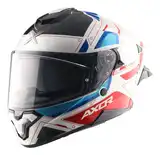 Casco Moto Axor Brutale Doble Visor Con Pinlock Incorporado Doble Alerón