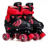 Patines Niños 4 Ruedas Extensible Ajustables Rainbow