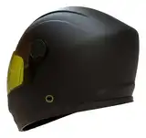 Casco Moto Vertigo Vintage Retro Full Face Gold Ed