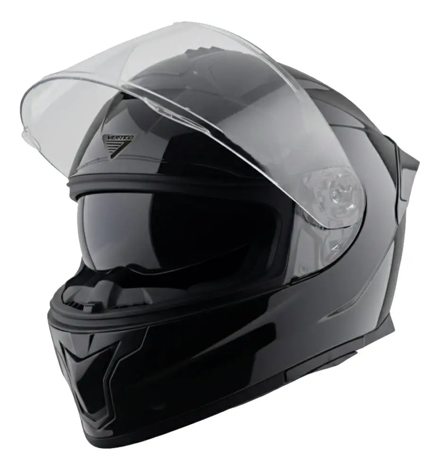 Casco Moto Integral Vertigo Zap Doble Visor Alerón