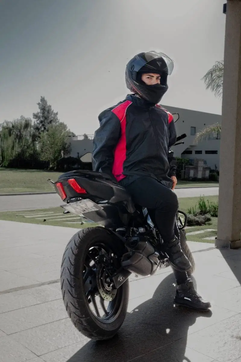 Campera Moto Vertigo Vw1 Cordura Protecciones