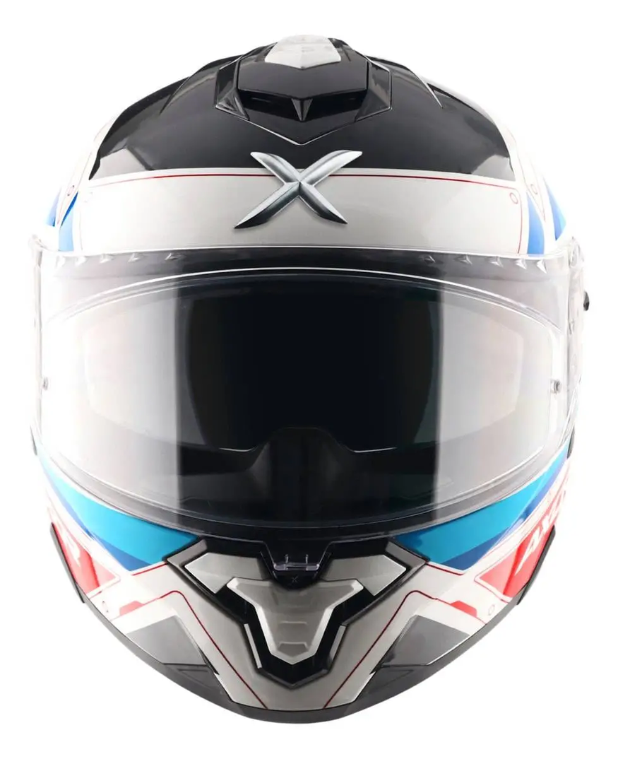 Casco Moto Axor Brutale Doble Visor Con Pinlock Incorporado Doble Alerón