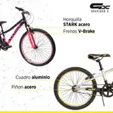 Bicicleta BMX R20 Rise Stark Aluminio V-brake