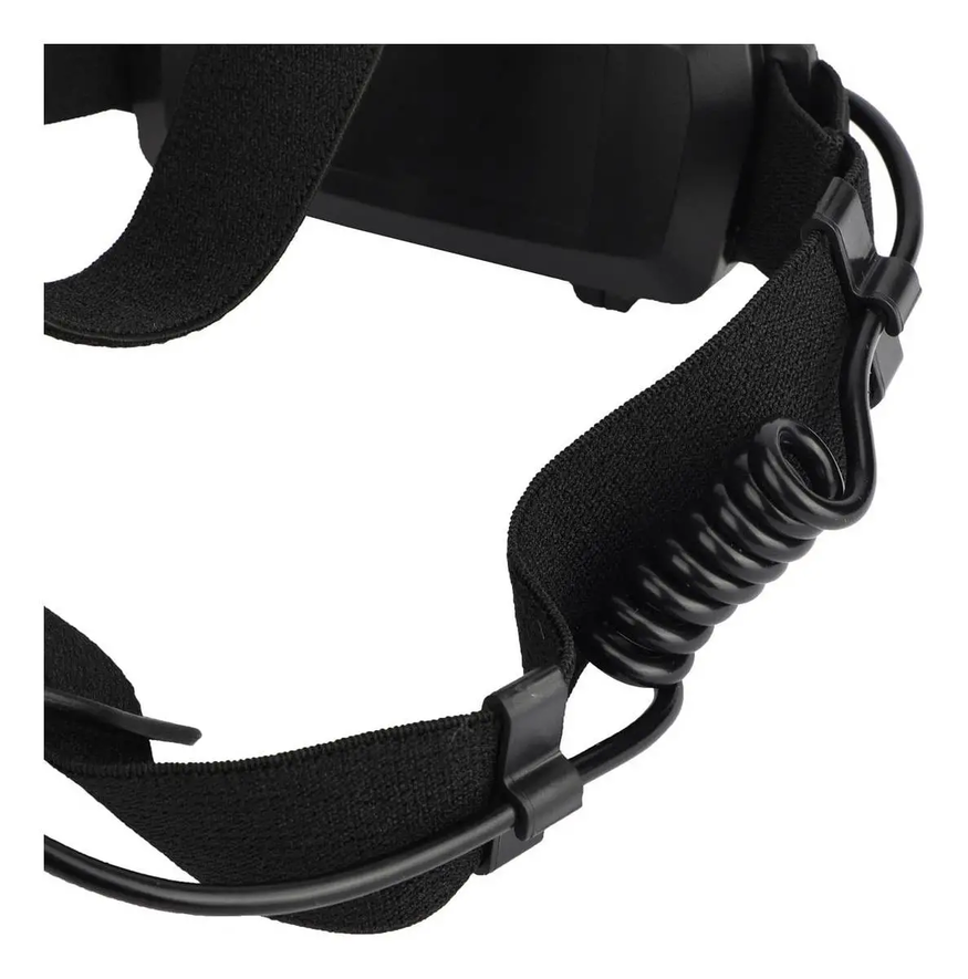 Linterna Cabeza Minero 3 Led Vincha Recargable