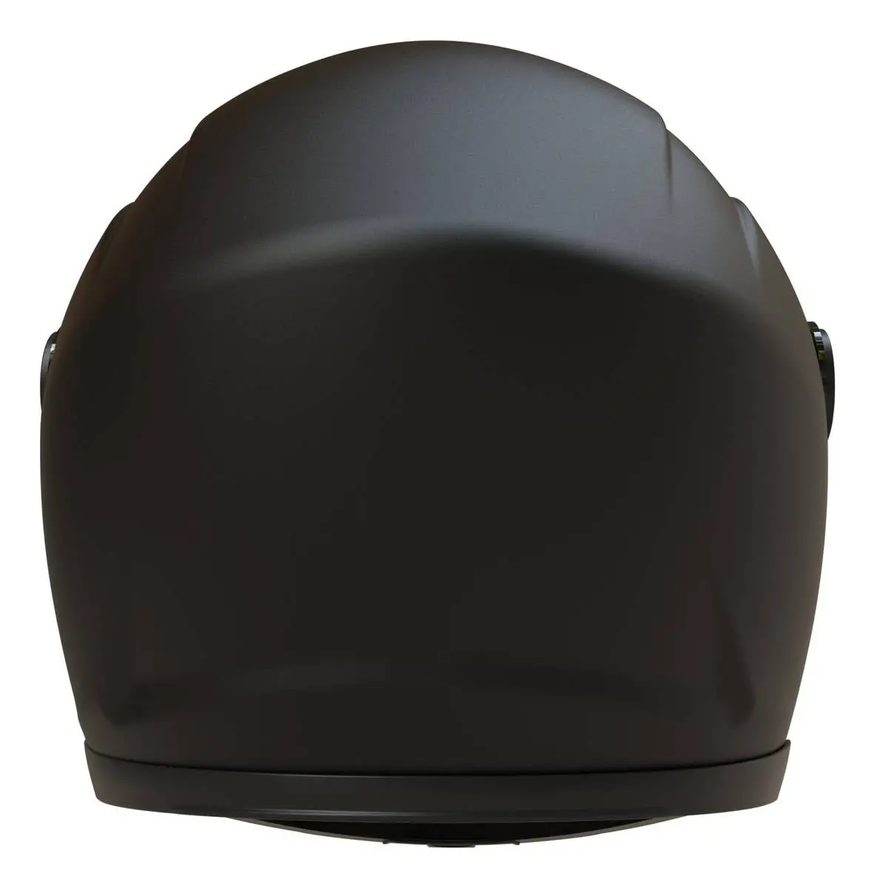 Casco Moto Vertigo Vintage Retro Full Face Gold Ed