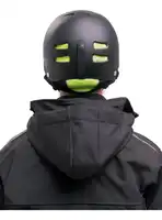 Casco Vertigo Aspen Snow Ski Nieve Negro/Amarillo