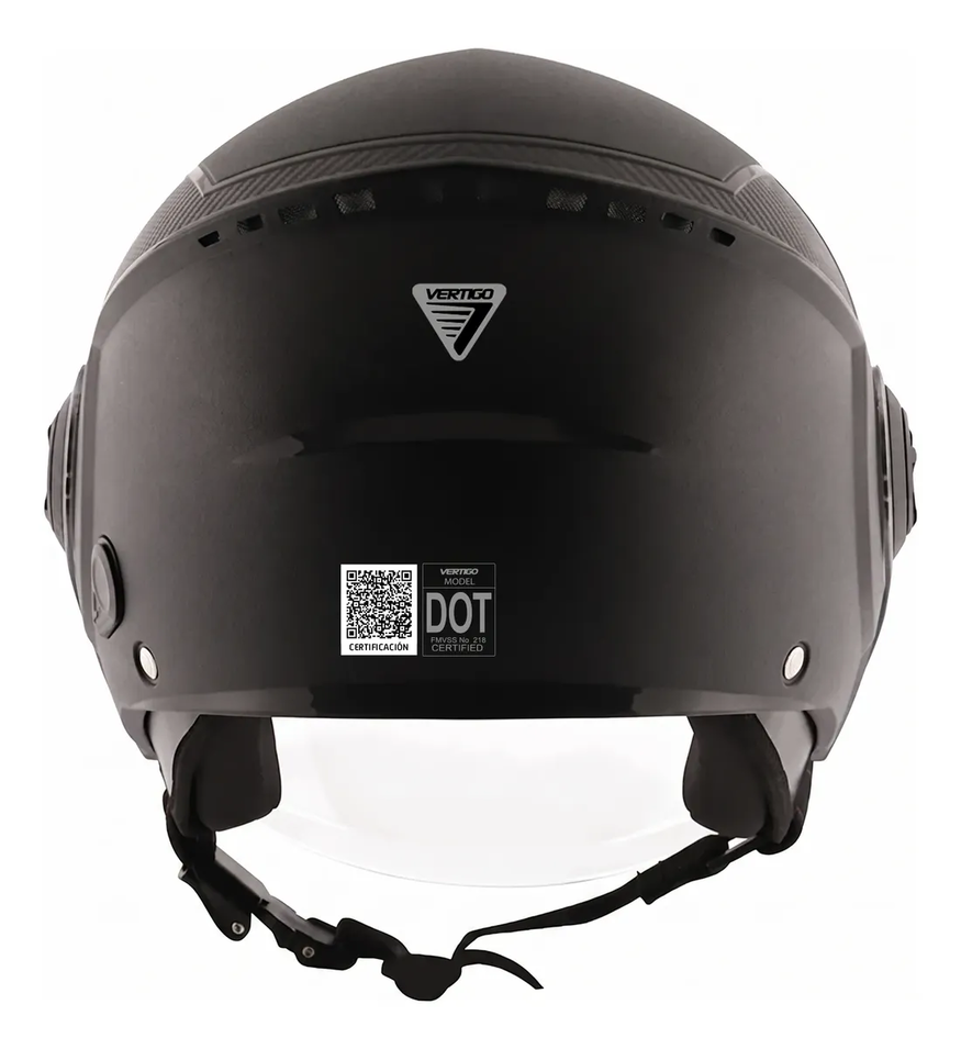 Casco Moto Abierto Vertigo Blaze Visor Simple Dot