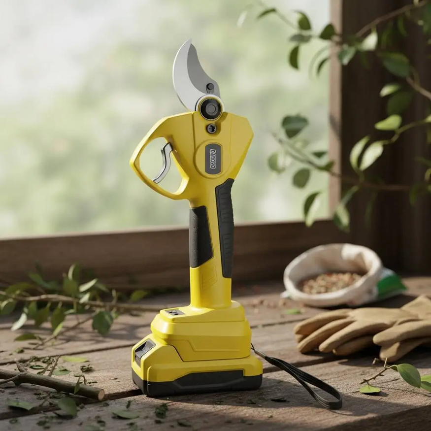 Tijera De Poda Inalámbrica Motor Brushless Barovo (no Incluye Batería)