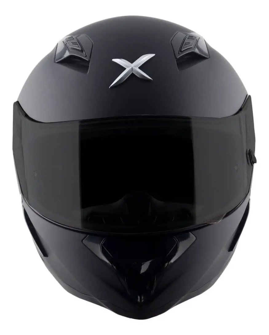 Casco Moto Integral Axor Hunter Solid Doble Certificación