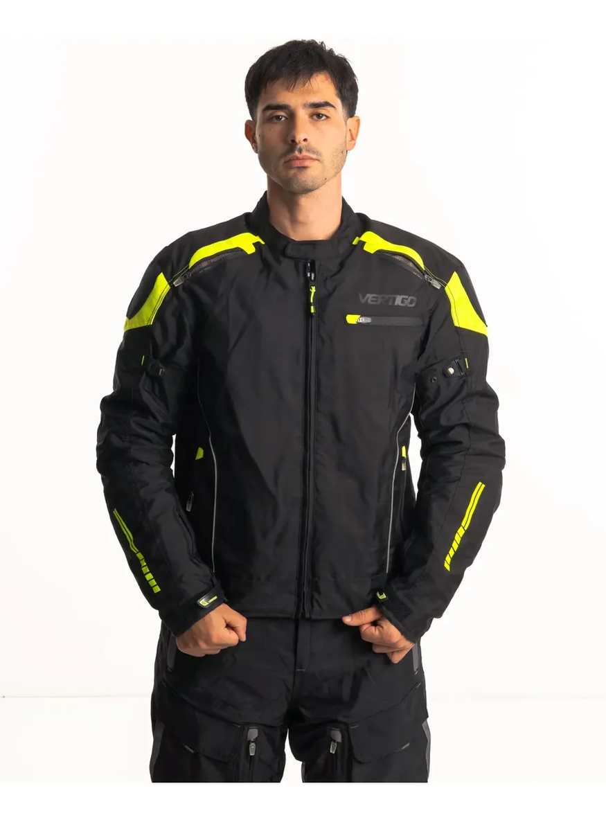 Campera Vertigo Cordura Desmontable Protecciones