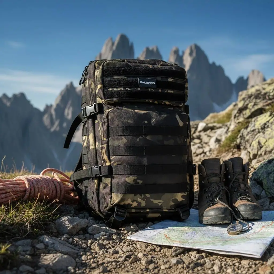 Mochila Táctica Camping Trekking Mochilero 45 L