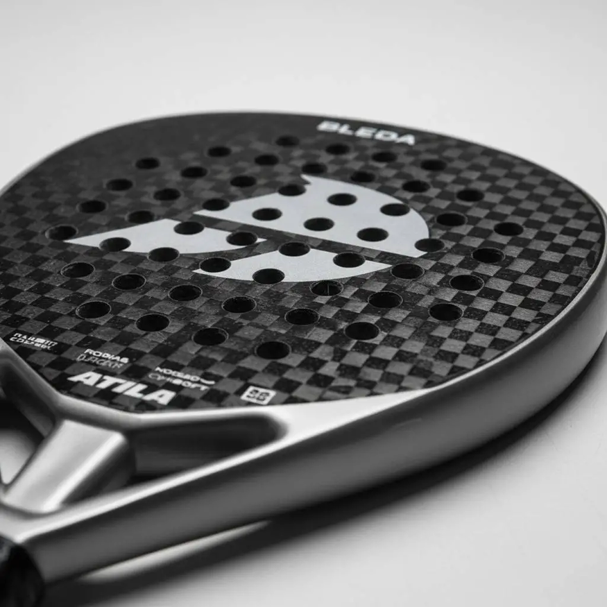Paleta Padel Atila Bleda Carbono 12k Diamante Eva Soft