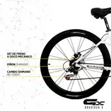 Bicicleta Raleigh Venture27.5 Aluminio Suspensión