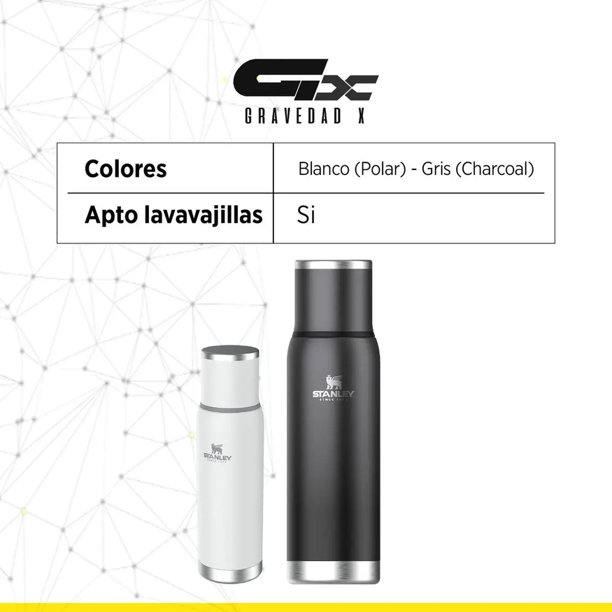 Termo Adventure To Go 1 Lts Stanley Ac Inoxidable