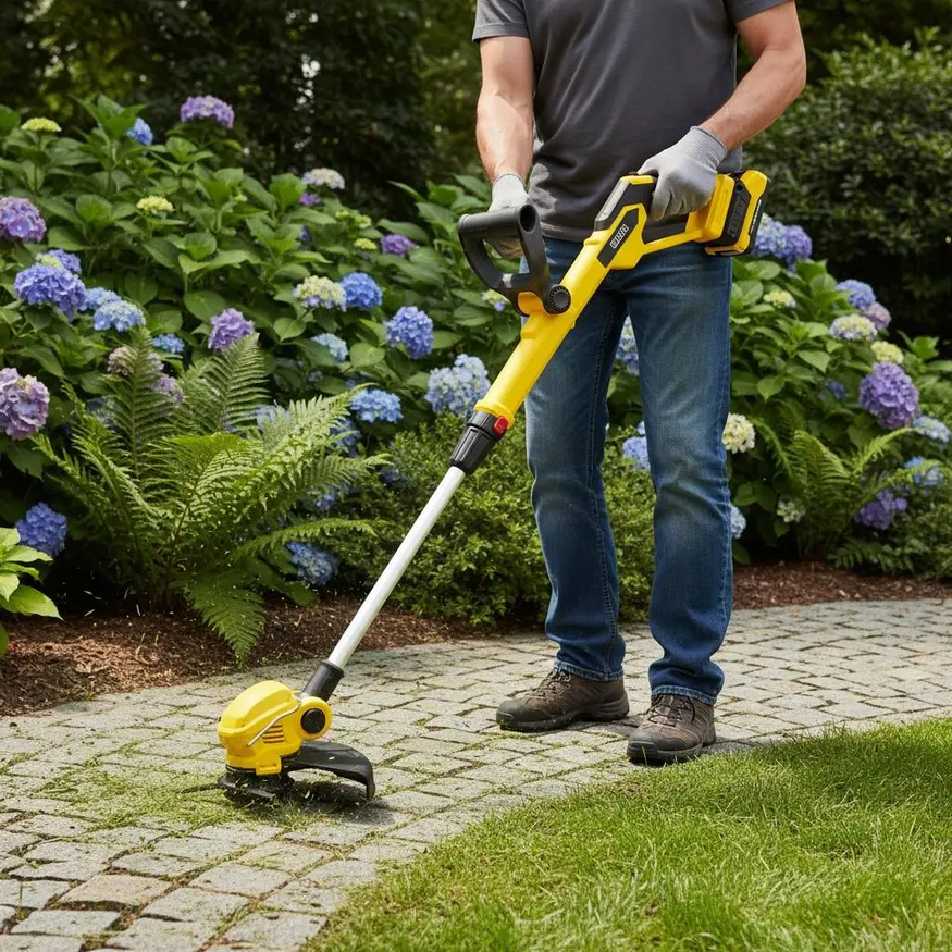 Bordeadora Inalámbrica Con Cuchillas Plásticas Barovo (no Incluye Bateria)