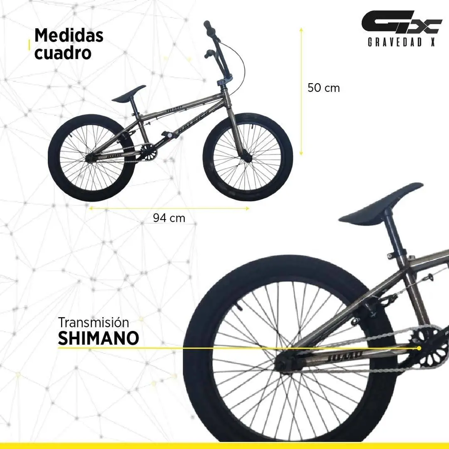 Bicicleta Raleigh Freestyle Jumpx R20 Aluminio