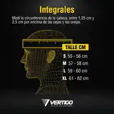 Casco Moto Integral Vertigo Bolt Alerón Visor Fume