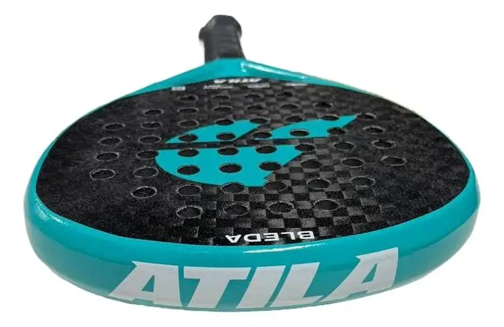 Paleta Padel Atila Bleda Carbono 12k Diamante Eva Soft