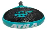 Paleta Padel Atila Bleda Carbono 12k Diamante Eva Soft