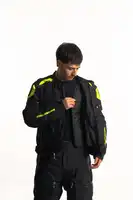 Campera Vertigo Cordura Desmontable Protecciones
