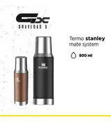 Termo Stanley Mate System 800ml Acero Inoxidable