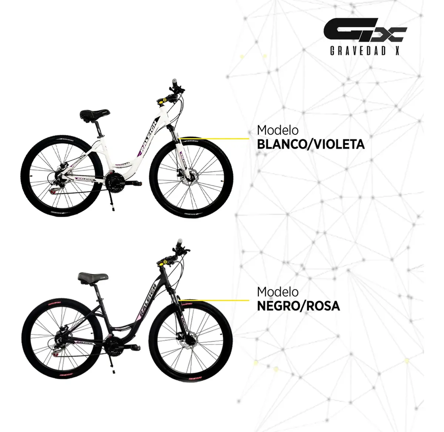 Bicicleta Raleigh Venture27.5 Aluminio Suspensión
