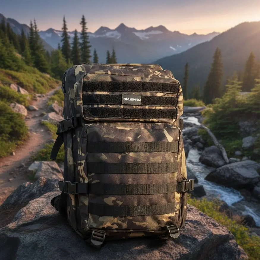 Mochila Táctica Camping Trekking Mochilero 45 L