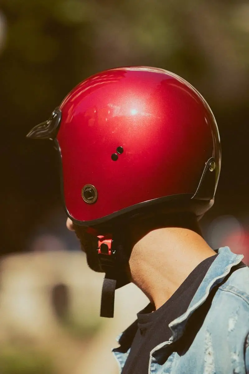 Casco Moto Abierto Vertigo Vintage Old School