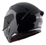 Casco Moto Integral Axor Hunter Solid Doble Certificación