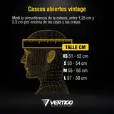 Casco Moto Abierto Vertigo Vintage Scrash