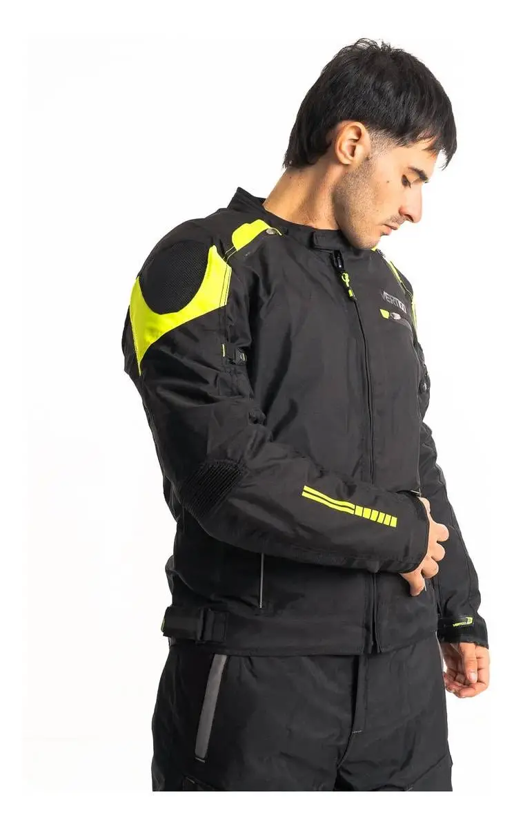 Campera Vertigo Cordura Desmontable Protecciones