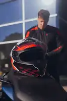 Casco Moto Vertigo Integral Zap Alliance Doble Visor Alerón