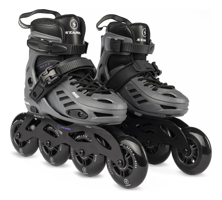 Rollers Stark Rise Neon Extensible 4x90mm Apto Carrera