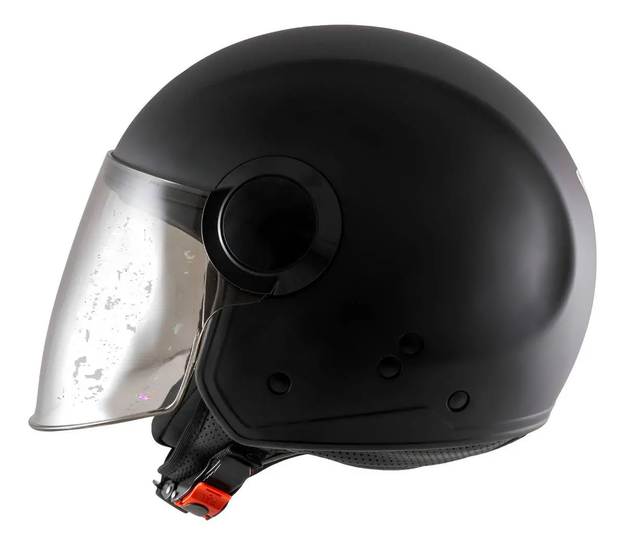 Casco Moto Abierto Vertigo V20 Driver Solid Visor