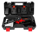 Sierra De Poda Eléctrica Inalámbrica 6" 20v Con 2 Baterías y Cargador