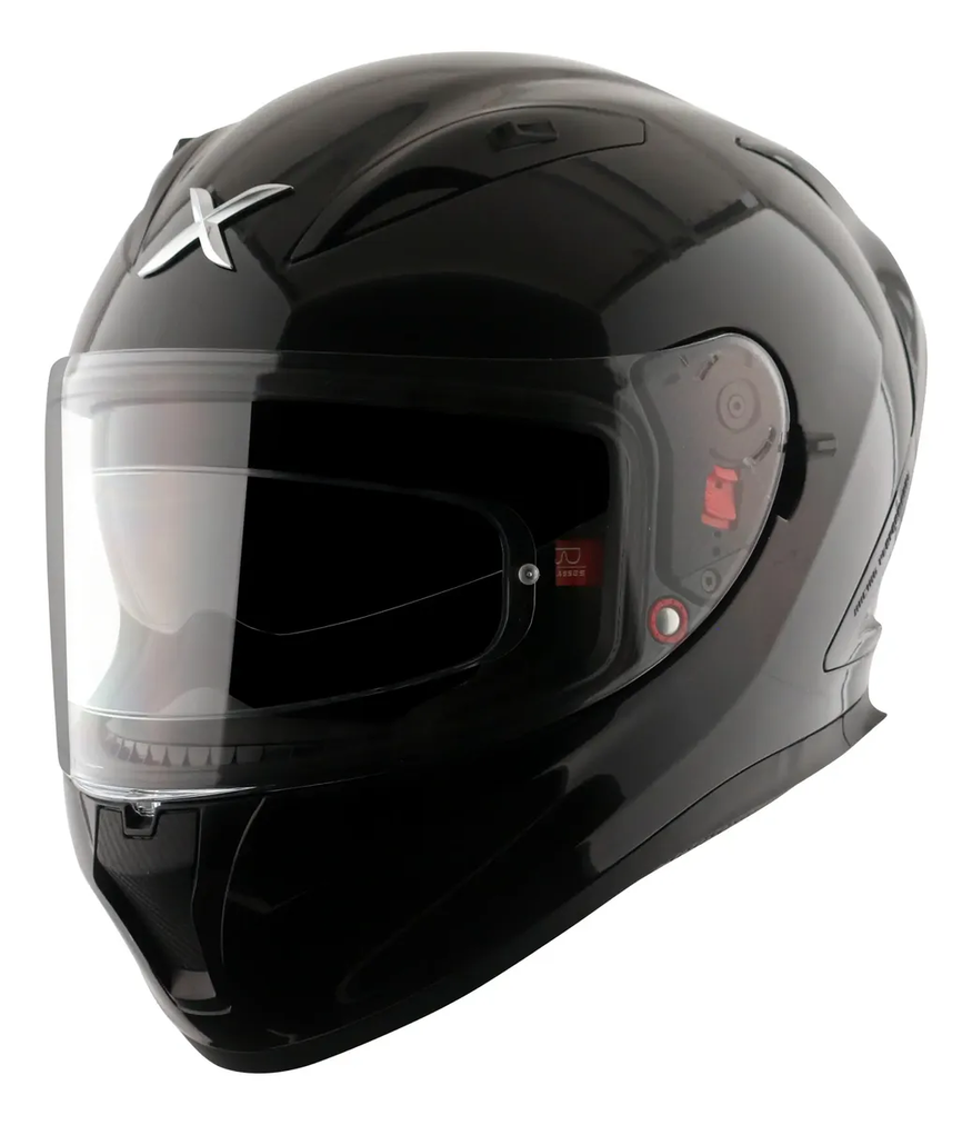 Casco Moto Integral Axor Street Solid Dos Visor Apto Pinlock