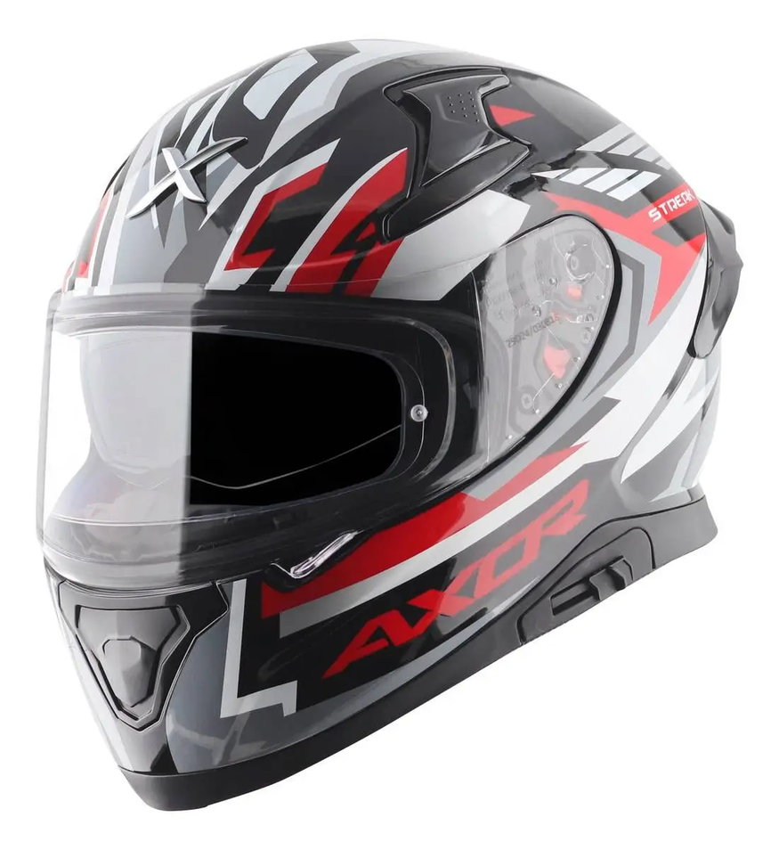 Casco Moto Integral Axor Apex GRAFICAS Doble Visor Apto Pinlock