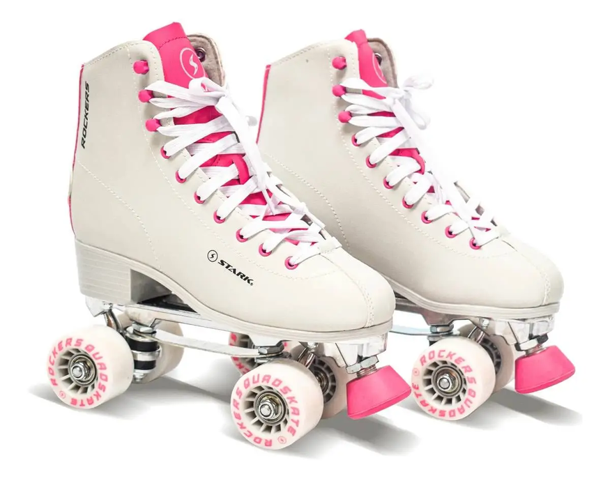 Patines Rockers Artísticos Adultos Y Niños Bota Cuero Ruedas 58mm