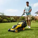 Cortadora De Césped Brushless 34cm Ionmax Barovo (No Incluye Batería)