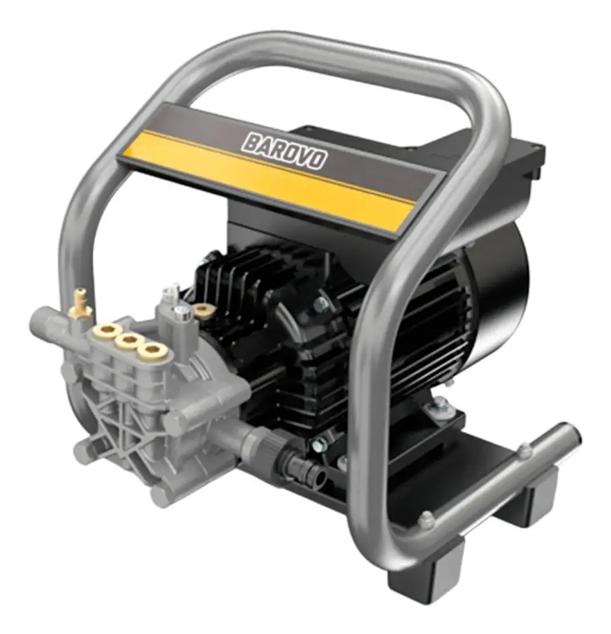 Hidrolavadora Barovo Motor Monofásico 1,8kw 8mts Manguera