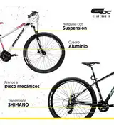 Bicicleta Mtb Raleigh Mojave 2.0 Dama R29-21v Alum
