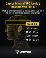 Casco Moto Rebatible Vertigo V60 Flip Air
