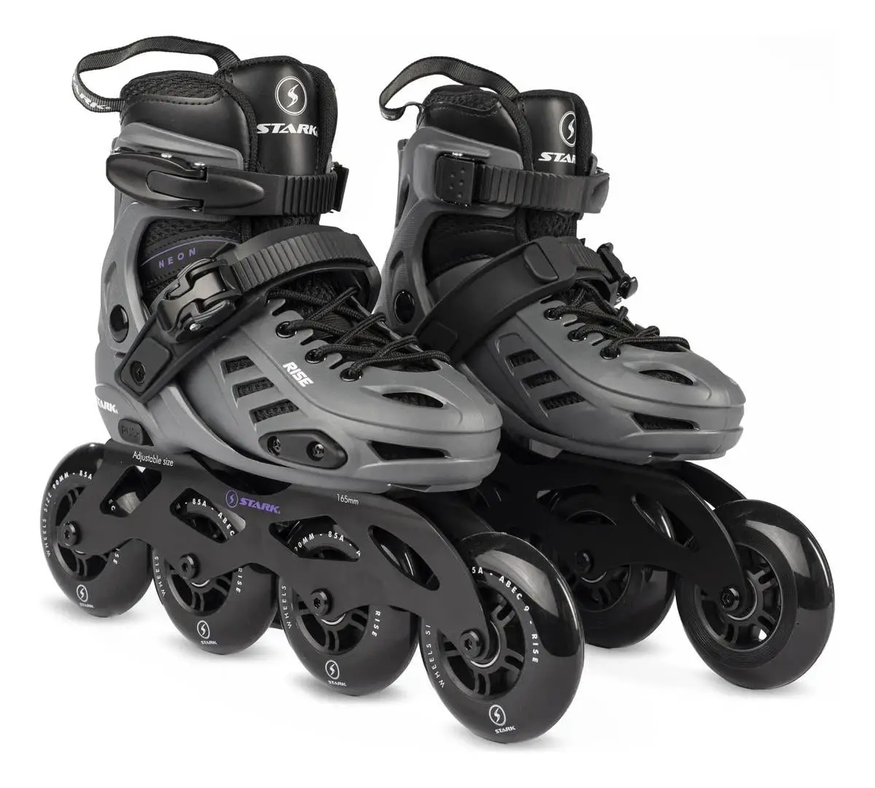 Rollers Stark Rise Neon Extensible 4x90mm Apto Carrera