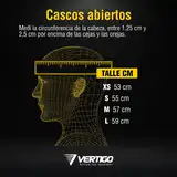 Casco Moto Abierto Vertigo V10 Fluid