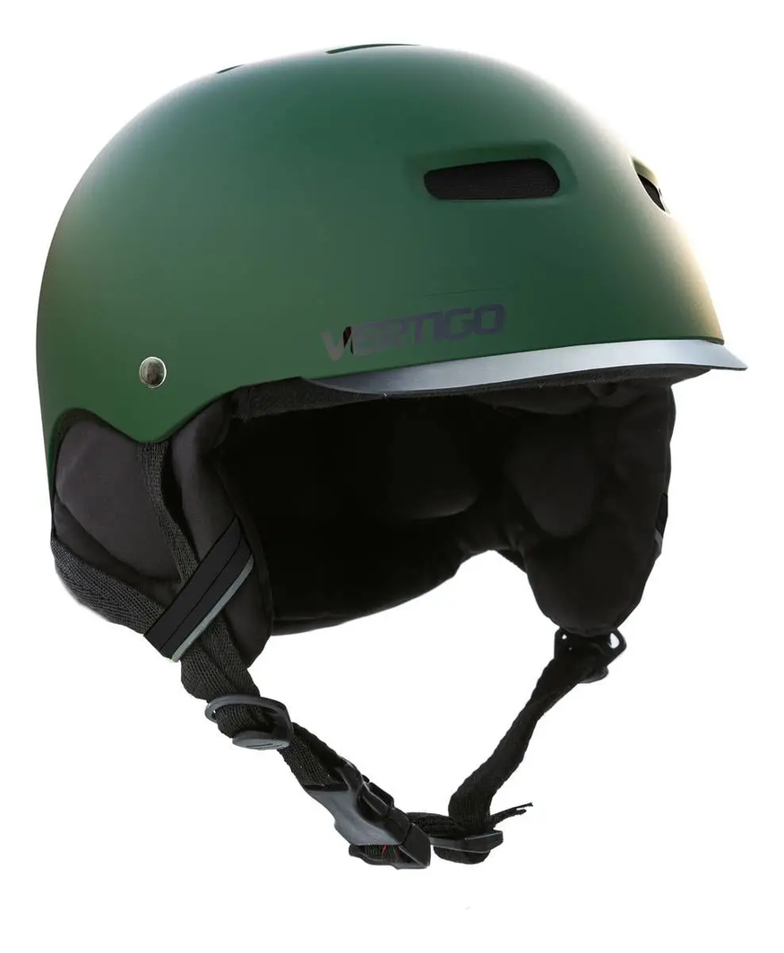 Casco Vertigo Aspen Snow Montaña Ski Verde/Negro