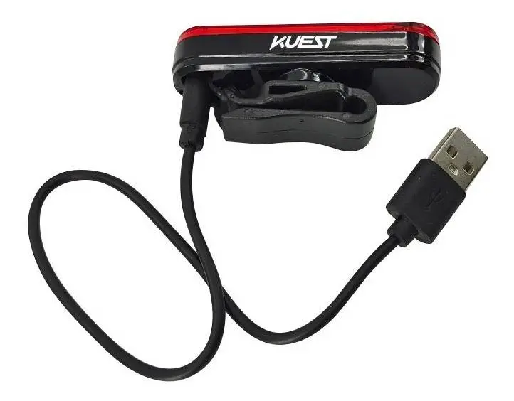 Luz Recargable Usb P/ Bicicleta 4 Modos De Uso