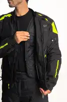 Campera Vertigo Cordura Desmontable Protecciones